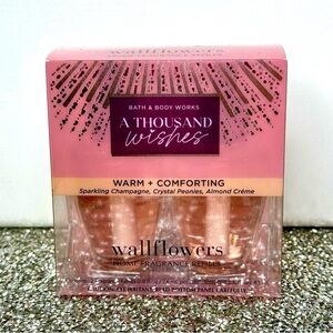 Bath & Body Works Wallflower Refills A Thousand Wishes 2 Pack Refill Nwt